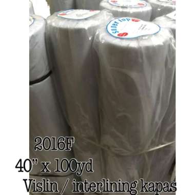 Interlining / vislin / kain keras kapas 2016F kodok per roll