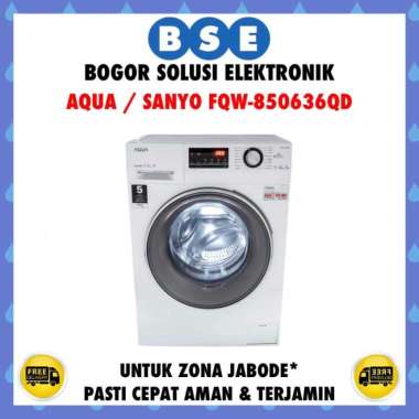 AQUA MESIN CUCI 8.5KG - FRONT LOADING | FQW850636QD | FQW-850636QD