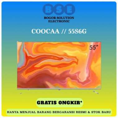 Android Tv 55 Promo // Coocaa Android Tv 55S6G // Coocaa 55S6G 4K