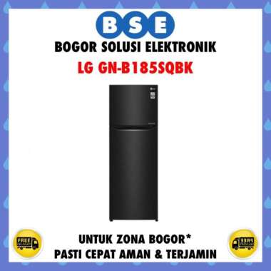 LG GNB185SQBK | GN-B185SQBK | KULKAS LG 2 PINTU | KULKAS INVERTER