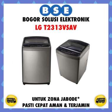 LG MESIN CUCI TOP LOADING 13KG | PROMO MESIN CUCI 13 KG | T2313VSAV