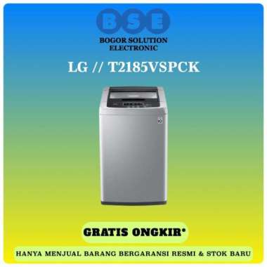 LG T2185VSPCK // LG T 2185VSPCK // Mesin Cuci Top Loading 8.5Kg LG