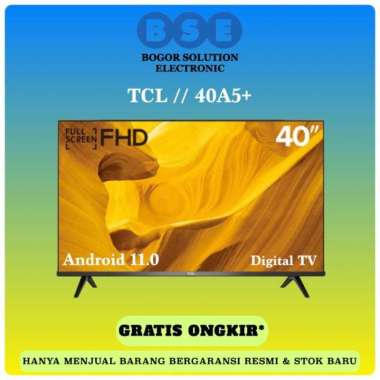 TCL 40A5+ Smart Android LED TV TCL 40 Inch Youtube Netflix Android