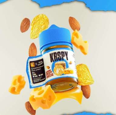 KRSPY Almond Crispy Cheese 60ML by Ker Project x 2Neema - Liquid 9MG 60ML