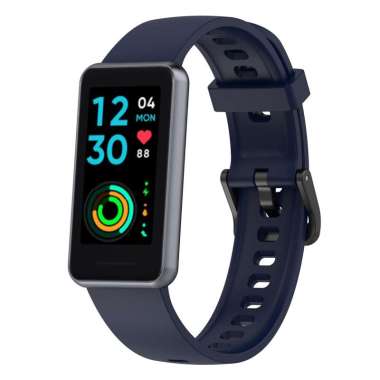 Finchy Strap For Realme Band 2 Smart Watch Replacement Silicone Wristband tali jam Navy
