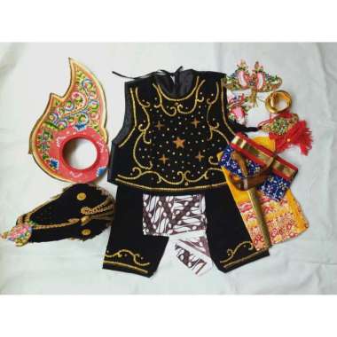 Kostum Baju Gatot Kaca Anak Set Lengkap Anak