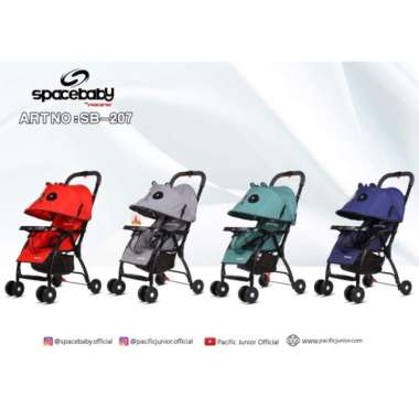 Stroller Space Baby Sb Sb207 Kereta Dorong Bayi Space Baby Sb207 Hijau
