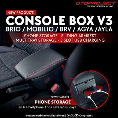 CONSOLE BOX V3 BRIO MOBILIO BRV AGYA AYLA