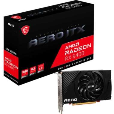 MSI Radeon™ RX 6400 AERO ITX 4G | VGA AMD Radeon RX 6400 4GB