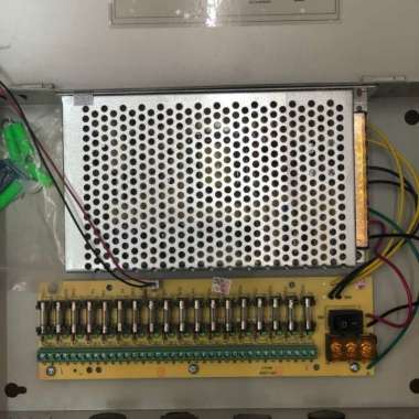 Box Power Supply CCTV 30A Panel 12V 12Volt 12 Volt V
