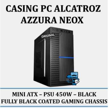 Casing PC Alcatroz Azzura Neox PSU 450W - Mini - ATX