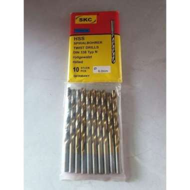 Mata Bor Besi Baja 6 Mm Asli