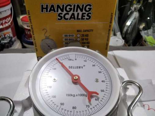 timbangan gantung 150 kg hamging scales sellery timbangan jarum