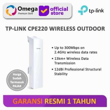 TP-Link CPE220 2.4GHz 12dBi Outdoor 300Mbps