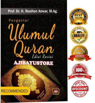 Buku Pengantar Ulumul Quran Rosihon Anwar Pustaka Setia