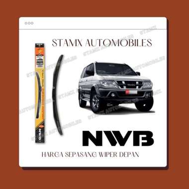 Wiper depan Kijang Super / Grand / Kotak uk. 18 & 18 NWB Design HYBRID