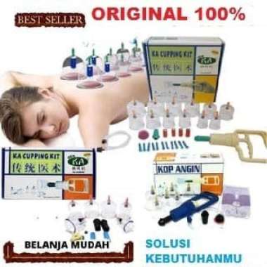SK - 1 SET ISI 6 PCS ORI Alat Kop Angin Bekam