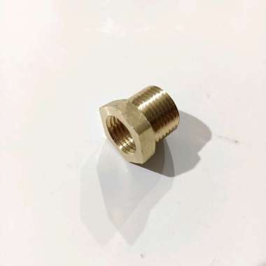 Neple sok ring 1/4"x3/8" / Nepel Vlok ring 1/4inch x 3/8inch / drat dalam 1/4" x drat luar 3/8"
