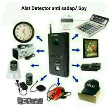 Alat Detector wireless anti sadap/ anti Spy camera tersembunyi