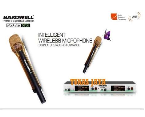 Mic Wireless Hardwell rockstar 5200 ROCKSTAR 5200 GOLD EDITION