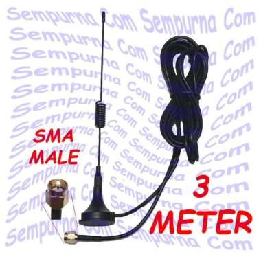 Antena Spiral Modem Pool 28 Cm Kabel 3 Meter