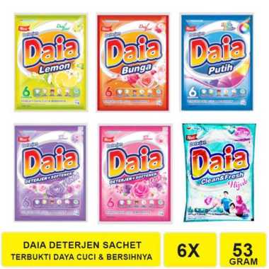 daia renceng 6 pcs Putih