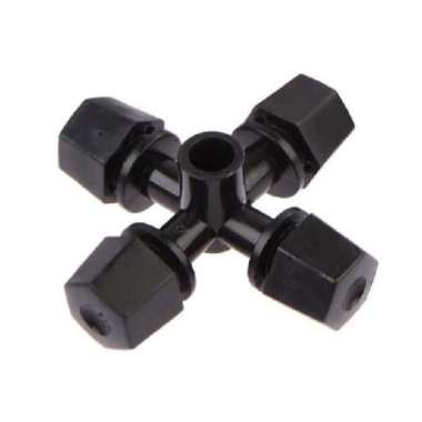 Mist Sprayer 4 Mata Tanpa Connector Abu-Abu