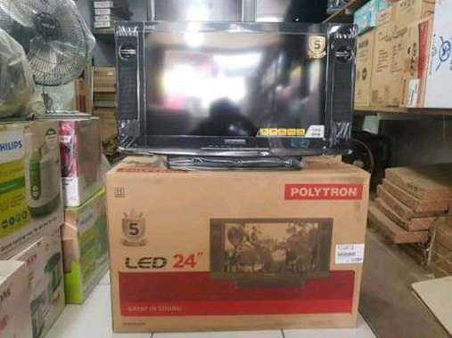 TV LED SEMI TABUNG DIGITAL 24 inch POLYTRON PLD 24V123
