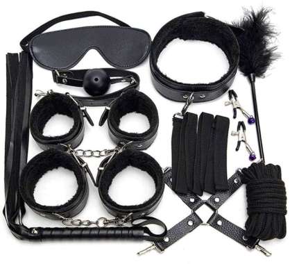 10PCS Set-Toys Toys Wanita - Merah Muda Hitam