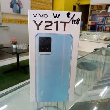 VIVI Y21T RAM 6/128 GB GARANSI RESMI PEARL WHITE