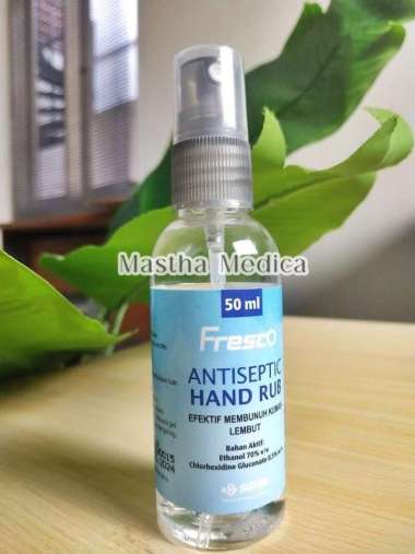 Hand Sanitizer Disinfektan Fresco Antiseptic Hand Rub Sanitizer 50ml