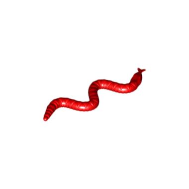 LEGO PARTS 4114052 Animal - Snake Bright Red