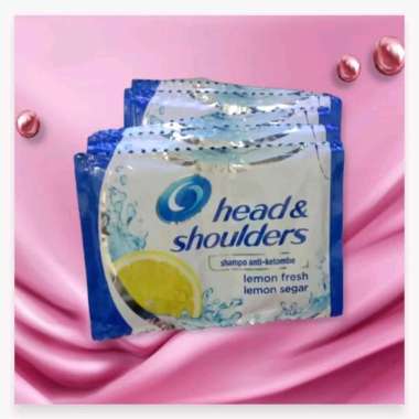 Shampo Head & Shoulders 12 sachet 10ml lemon
