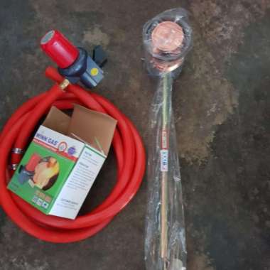 kompor gas Emstar202 komplit selang dan Regulator