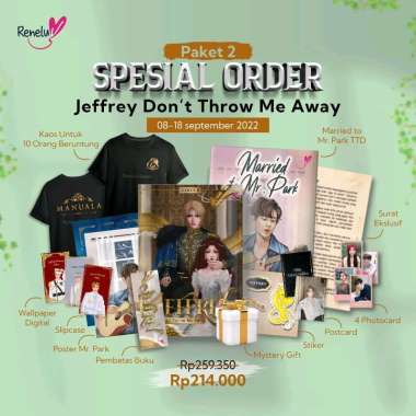 Novel Jeffrey Don't Throw Me Away PAKET 2