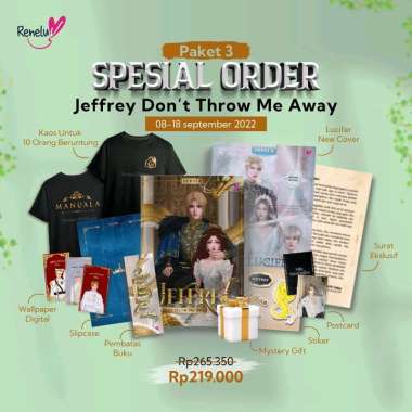 Novel Jeffrey Don't Throw Me Away PAKET 3