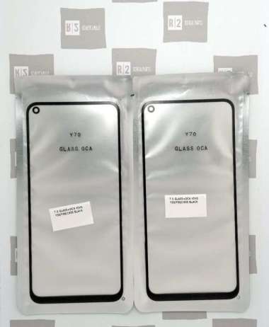 VIVO Y30 Y50 Glass Kaca TS LCD Plus Lem OCA Hitam