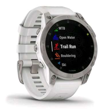 Jam Tangan Garmin epix Gen 2 - AMOLED 1.3", 47mm, Hitam Silikon, 10 ATM, Hingga 16 Hari