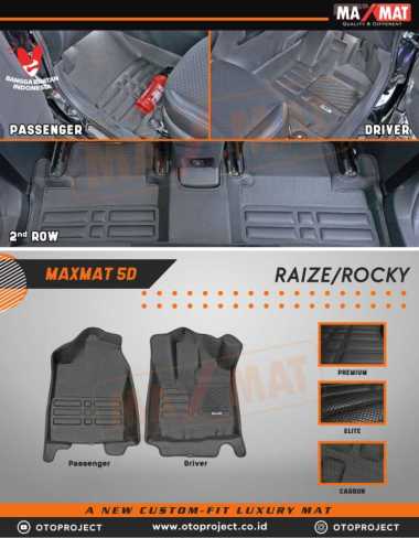 MAXMAT 5D ELITE TOYOTA RAIZE/ROCKY