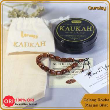 Gelang Kaukah Kokka Marjan Halat Untuk Kesehatan Bersertifikat Asli Kauka Kaoka Kokka Koka Kokkah Co