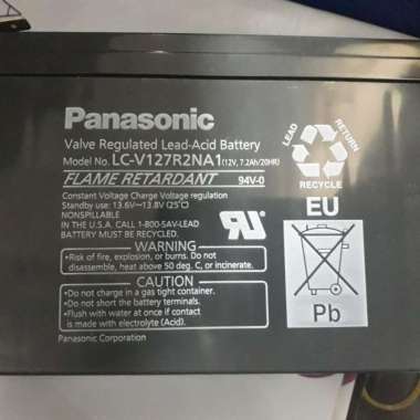 Batt UPS Panasonic 12v 7.2 ah Original
