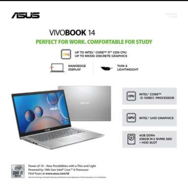 Laptop ASUS A416JAO 14inch Intel Core i3 Garansi Resmi ASUS 2 Tahun