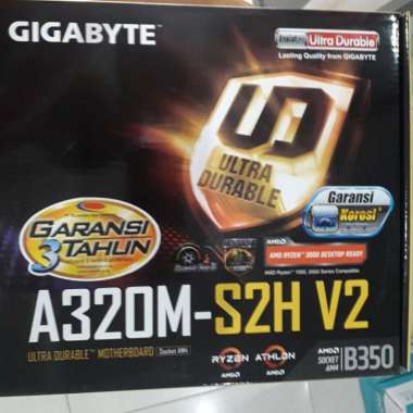 MainBoard Gigabyte A320M S2H V2 for AMD GARANSI RESMI