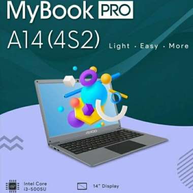 Notebook Axioo Mybook Pro A14 (4S2) Core i3 Garansi Resmi