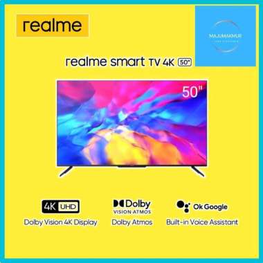 REALME SMART LED TV 50 INCH ANDROID 100% ORI ( KHUSUS BATAM SAJA )