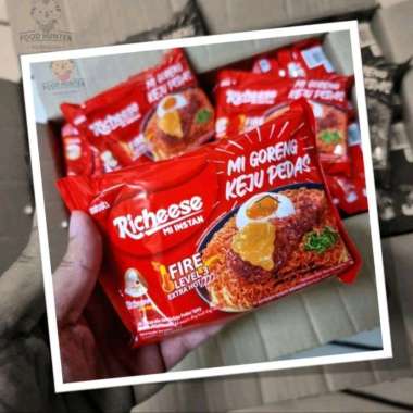 Mie goreng mie instan richeese level 3 fire hot