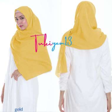 Pashmina Katun Supernova hijau tosca