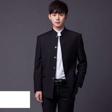 Jas Mandarin Pria Cheong Sam Pria Jas Koko Mandarin Jasko Mandarin Koko Jas Koko Muslim Pria Fashion