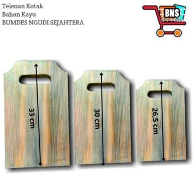 TELENAN KAYU TEBAL TERMURAH/ TATAKAN KAYU TATAKAN SAYUR TATAKAN DAGING TATAKAN BUAH Besar