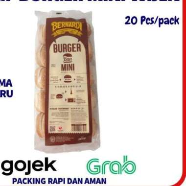 BERNARDI Roti Burger Mini Wijen isi 20 pcs